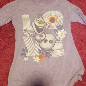 Girls graphic frozen shirt